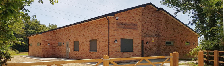 Exterior view of Pease Pottage Community Centre