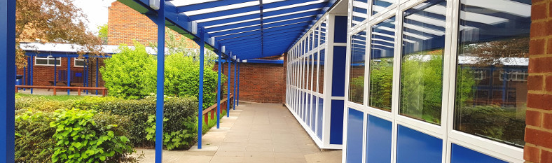 Canopy installed at Kings International College