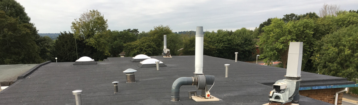 Roof coverings and capping to vents